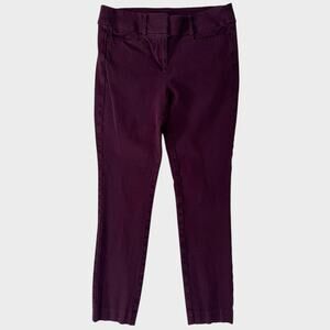 LOFT Magenta Skinny Size 0 Jeans Cotton Viscose Spandex